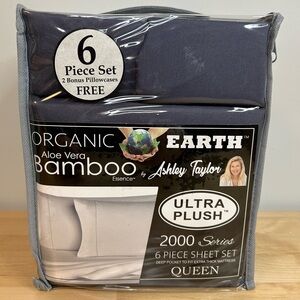 Graphite Queen Bamboo Cooling Sheets 6pc Ultra Plush 2000 NWT